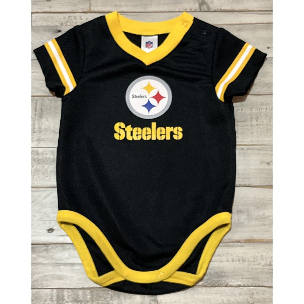 Pittsburgh Steelers Baby One Piece Football NFL Team Apparel 18 Months